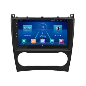 Штатна магнітола 9" Lesko для Mercedes-Benz CLC-Класс 2008-2011 6/128Gb 4G Wi-Fi GPS Top Мерседес