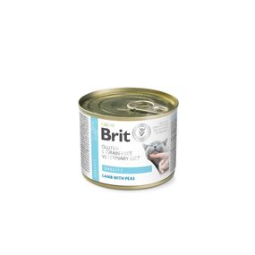 Вологий корм Brit Grain Free Veterinary Diets Obesity для котів при ожирінні та надмірній вазі з ягням та зеленим горошком 2