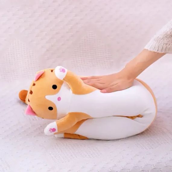 Мягкая Игрушка Кот Длинний 50см Подушка Обнимашка | Зображення 7