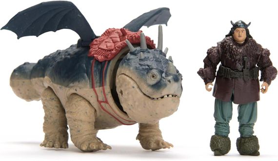 Ігровий набір Dreamworks Dragons Як приборкати дракона Дракон Сарделька та вершник Рибоніг | Зображення 1