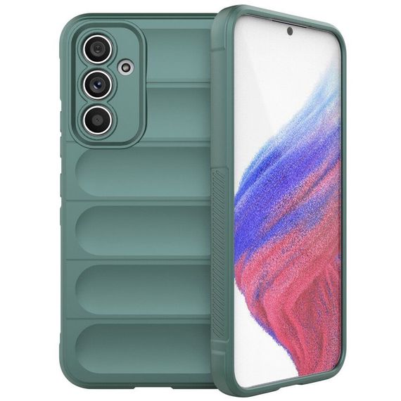 Чохол силіконовий MagCase для Samsung Galaxy A54 колір Зелений