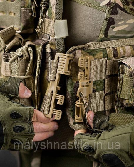 Плитоноска ISIK 4 точки сброса мультикам ДЛ63967 | Зображення 7