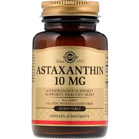 Астаксантин Solgar Natural Astaxanthin 10 mg 30 Softgels SOL-36204
