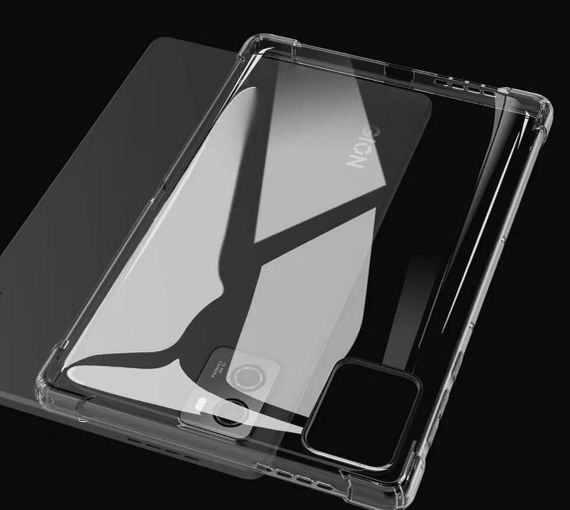 Силіконовий чохол бампер Primolux Silicone для планшета Lenovo Legion Tab (3rd Gen) Y700 2025 8.8" - Clear | Зображення 6