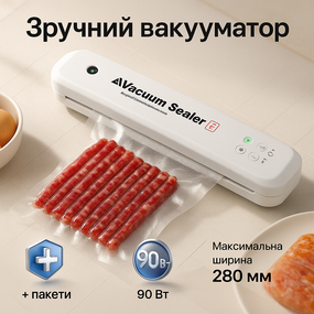Апарат для вакуумирования VACUUM SEALER LP-11 (S+), Машина для вакуумной упаковки пищи EP-91
