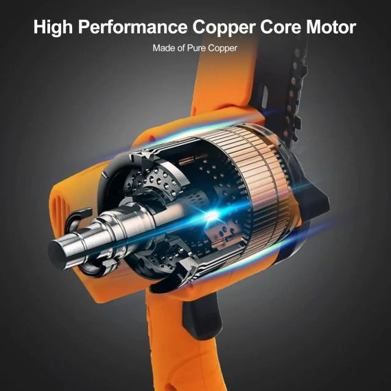 Пила ручна на акумуляторах TONYFUL з 2 акумуляторами, бездротова електрична пила | Зображення 7