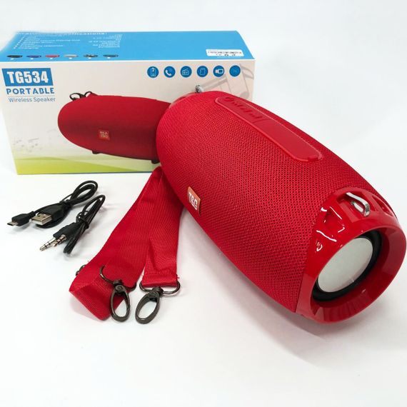 Bluetooth-колонка з usb-портом TG534, Портативна колонка bluetooth з AUX входом, Блютуз аудіо приймач DV-15 | Зображення 1