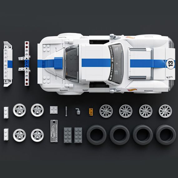 Конструктор игровой Corvette Grand Sport JGR31 918 деталей | Зображення 2