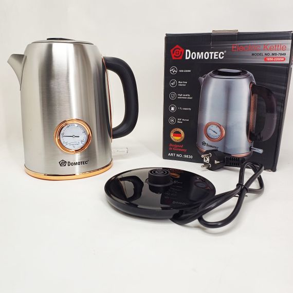 Чайник для бытового использования Domotec, Электрический чайник с индикатором работы PG-34 | Зображення 3