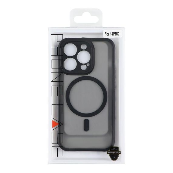 Чохол TPU+PC Anti Drop з повним захистом камери with MagSafe для iPhone 14 Pro Колір Чорний | Зображення 2