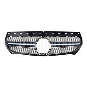 Решетка радиатора Mercedes Benz C117 13-16 (серебристая/чёрная) AMG, AutoTechteile, 130 8890, 130 8891