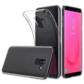 Чехол для мобильного телефона Laudtec для SAMSUNG Galaxy J8 2018 Clear tpu (Transperent) (LC-GJ810T) - Топ