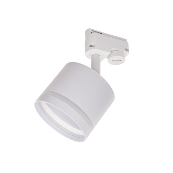 Круглый трековий светильник KW-34 GX53 WH