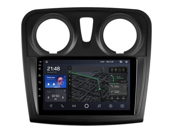 Штатна магнітола AMS T910 6+128 Gb Renault Logan 2 2012-2019 Sandero 2 2014-2019 (B)