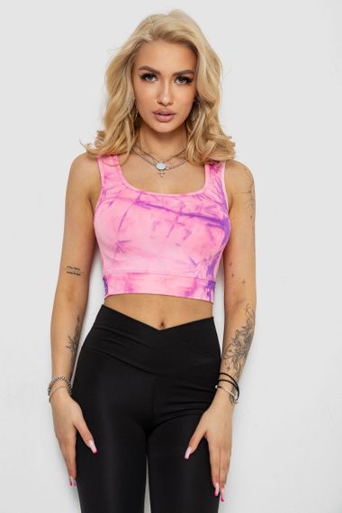 Майка -топ, цвет розово-сиреневый, 238R58264