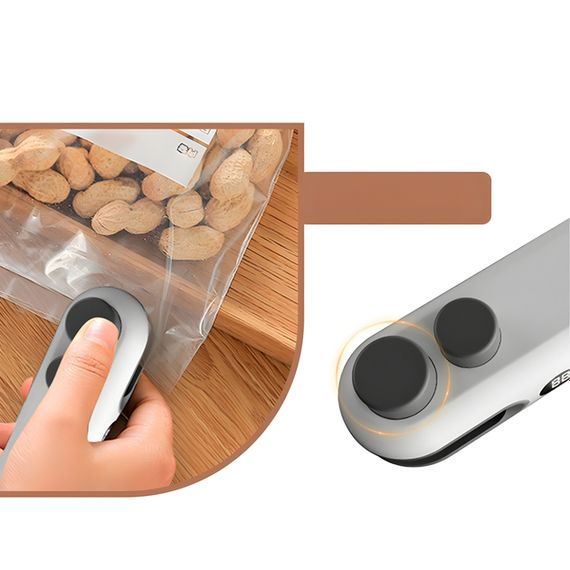 Вакууматор із цифровим екраном XPRO білий (47300-_557) | Зображення 3