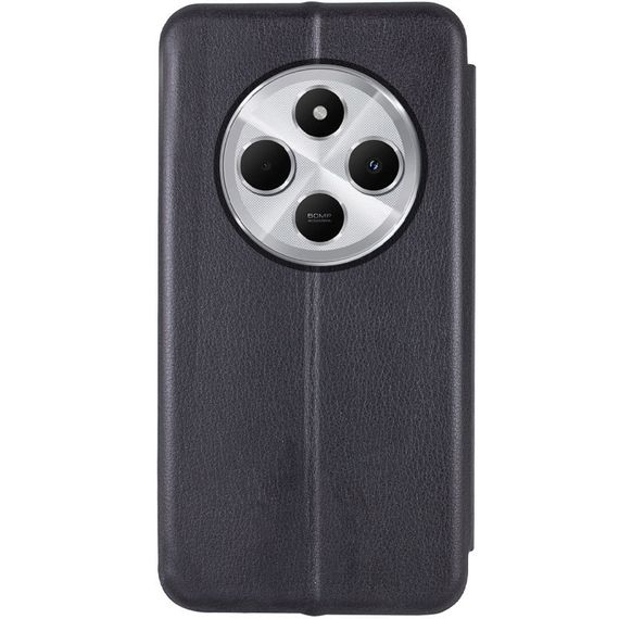 Шкіряний чохол-книжка Classy для Xiaomi Redmi 14C / Poco C75 Чорний | Зображення 2