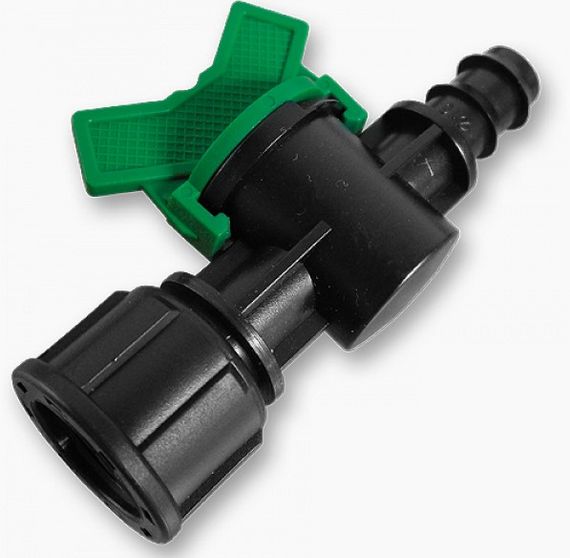 Мінікран лінійний Bradas різьба внутрішня 3/4" / штуцер для трубки 16 мм 25 шт