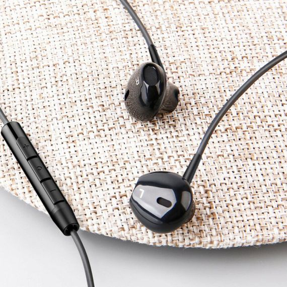 Навушники Baseus Encok H06 lateral in-ear Wire Earphone Black 3.5 mini-jack | Зображення 4