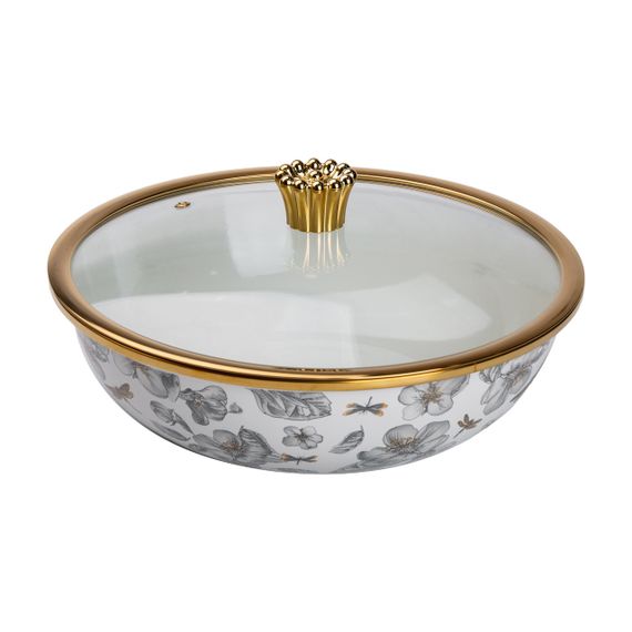 Каструля з кришкою Емаль 4,5 л Велика HP-2-108 | Зображення 2