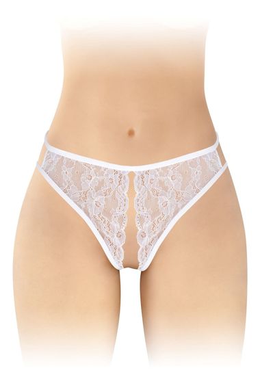 Стринги с разрезом Fashion Secret Victoria Белый One Size