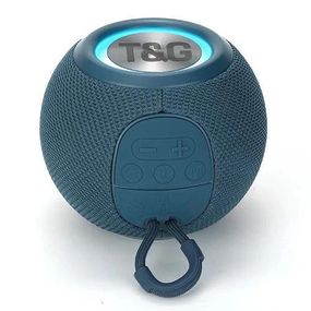 Колонка портативна Bluetooth T&G TG337 blue синя