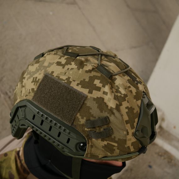 Кавер на шлем Kiborg FAST-1 cordura pixel MM-14. | Зображення 6