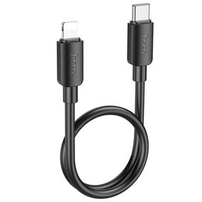 Дата кабель Hoco X96 Hyper Type-C to Lightning 20W (0.25m) Black