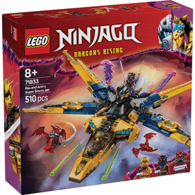 Конструктор LEGO Ninjago Суперштормовой реактивный самолет Рас и Арин 71833