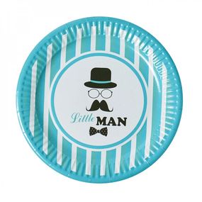 Набір паперових тарілок "Маленька людина" 7038-0008, 10 шт