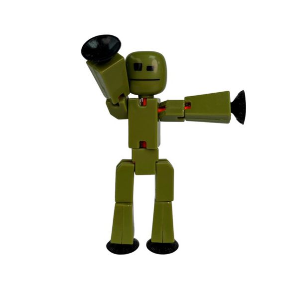 Фигурка для анимационного творчества StikBot TST616-23UAKDM милитари | Зображення 1