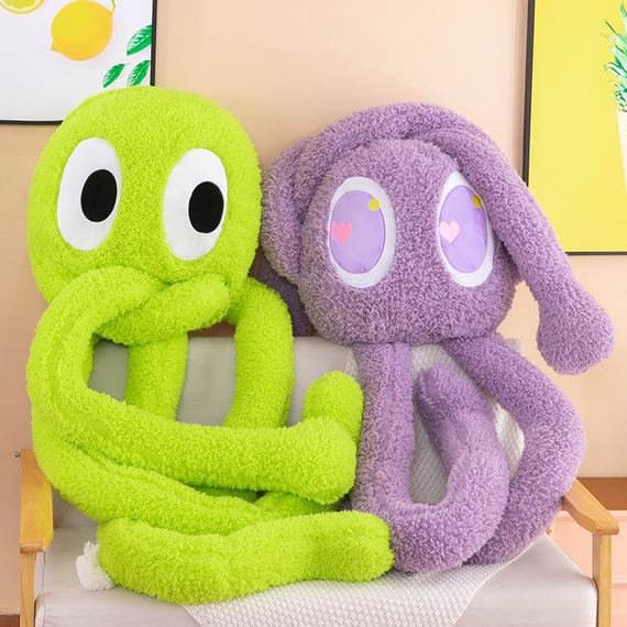 М'яка іграшка-подушка "Octopus" восьминіг Зелений, 200 см | Зображення 1