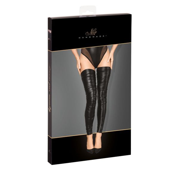 Панчохи без носка F207 Noir Handmade S sexstyle | Зображення 3