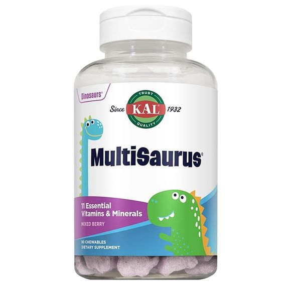 Витаминно-минеральный комплекс для детей KAL MultiSaurus 90 Chewables Mixed Berry