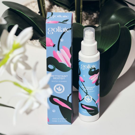 Антибактеріальний спрей для іграшок Goliate Nettoyant Sextoy 100 мл, безпечний для тіла | Зображення 9