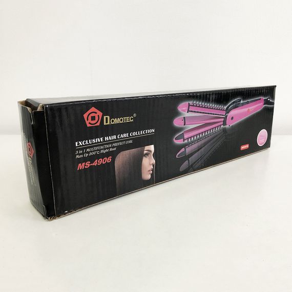 Автоматическая плойка для завивки волос DOMOTEC MS-4906 3в1, Плойка GR-207 для завивки | Зображення 8