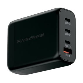 Мережевий зарядний пристрій ArmorStandart Resolute Power ARP-131 100W GaN Black (ARM70024)