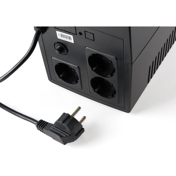 Пристрій безперебійного живлення Vinga LCD 1500VA plastic case (VPC-1500P) | Зображення 6