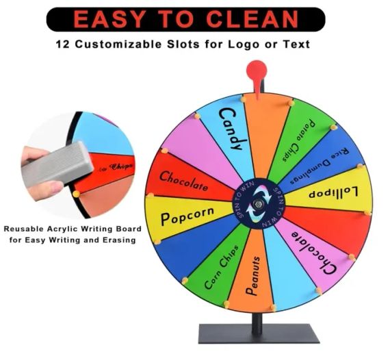 Ігрове колесо Lottery Wheel діаметром 30 см | Зображення 5