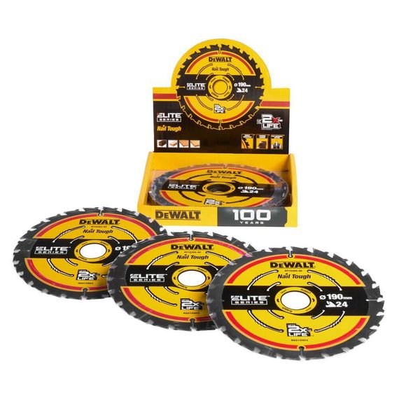 Диск пильний ELITE EXTREME 190*30мм DeWALT DT10402