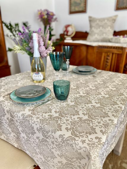 Скатертина гобеленова EDEN391NA Limaso, 97х100, Квадратна, Повсякденний, Без люрексу, 75% поліестер, 22% бавовна, 3% акрил, Гобелен | Зображення 5