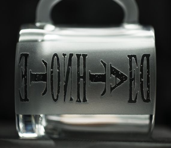 Подарочная чашка для чая кофе 320 млс c гравировкой аниме тетрадь смерти Death Note | Зображення 4