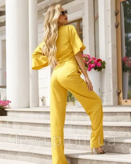 Костюм цвет желтый размеры S, L, XL, M FI_007813 | Зображення 2