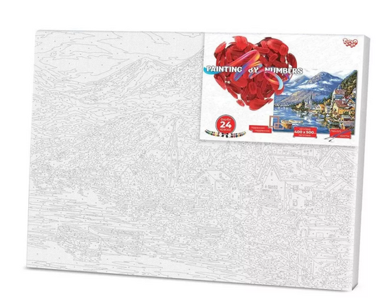 Картина за номерами 40*50 KpNe-01 Danko Toys PAINTING BY NUMBERS Вид 1 | Зображення 1