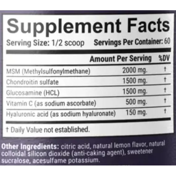 Препарат для суглобів та зв'зок En`vie Lab Chondro Protection 5 Active 339 g /60 servings/ Strawberry | Зображення 1