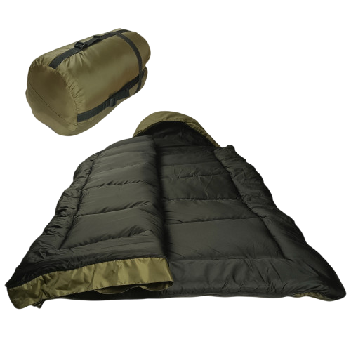 Спальний мішок Kiborg Alaska Duspo олива -20С 85*210