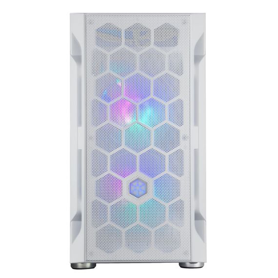 Корпус SilverStone  FARA FAH1MW-PRO, без БЖ, 1xUSB3.0, 2xUSB2.0, 3x120mm ARGB fan, TG Side Panel, mATX, White (SST-FAH1MW-PRO) | Зображення 1