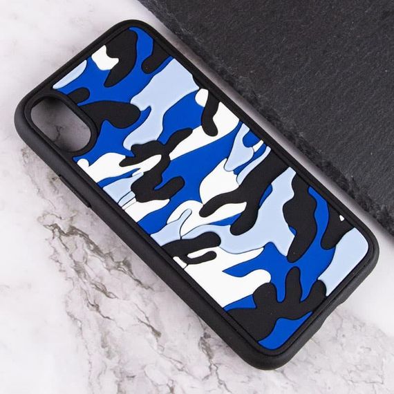 Чохол TPU+PC Army Collection для Apple iPhone XS Max (6.5") Синій | Зображення 2