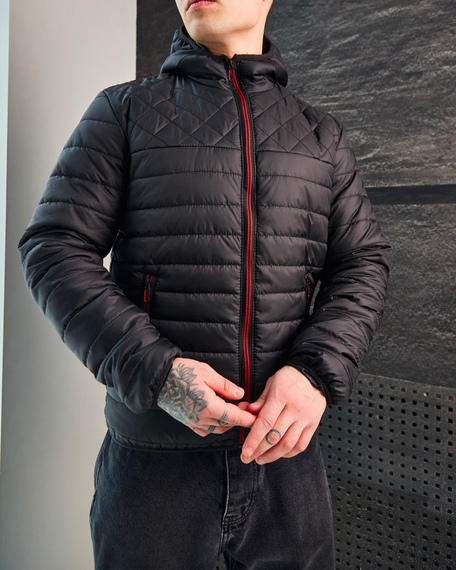 Куртка Хот червона змійка чорний XXXL | Зображення 6