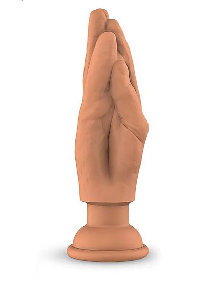 Вібруюча анальна пробка у формі руки VibeTouch Hand з ефектом «живого дотику»